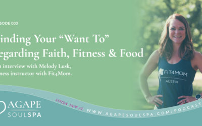 Episode 3: Find Your “Want To” regarding Faith, Fitness and Food
